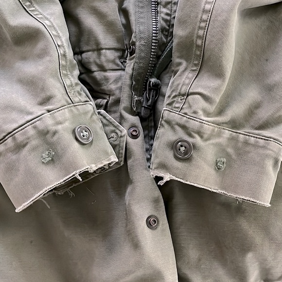 Rare Vintage 1960s Vietnam Field Jacket - Picture 9 of 11